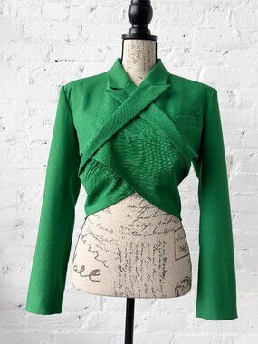 Green Bolero tux, size S